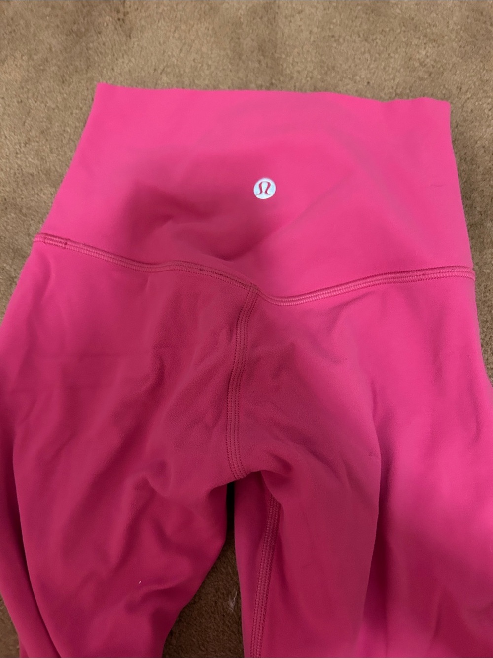 lululemon athletica Sonic Pink High-Waist Leggings - Picture 2 of 2